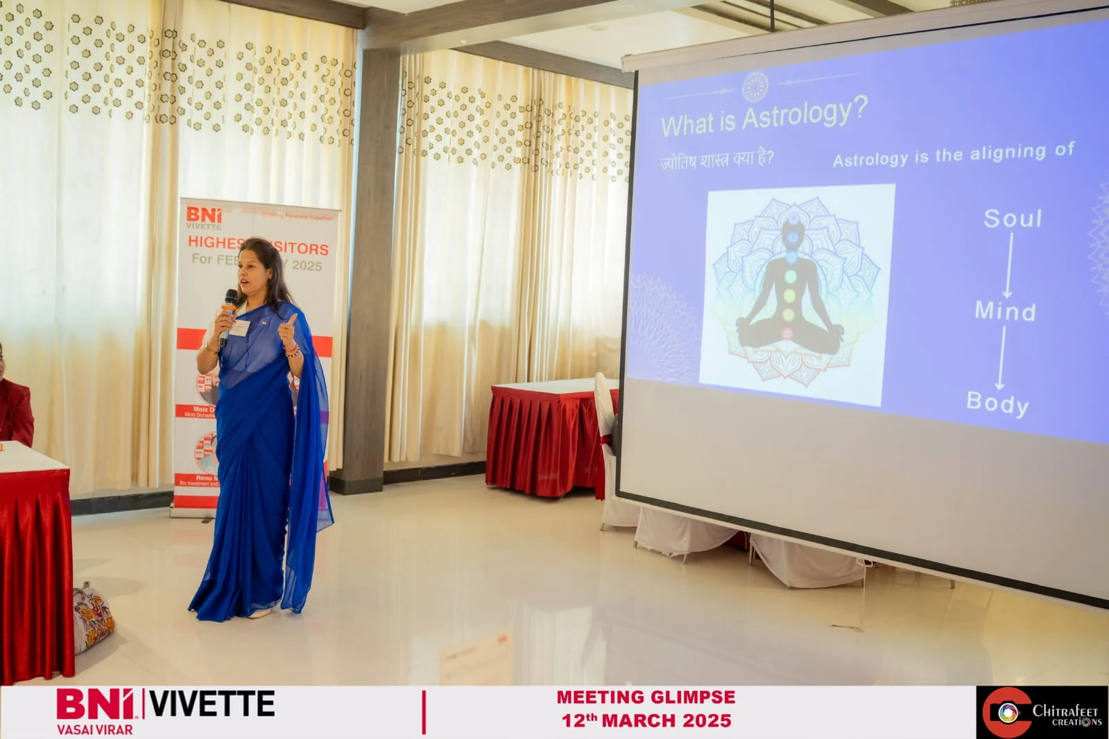 Nitta Sharma conducting seminar